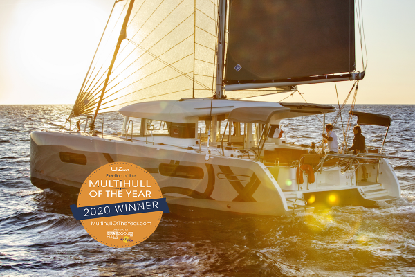 Die Excess 12 ist der Multihull of the Year 2020!