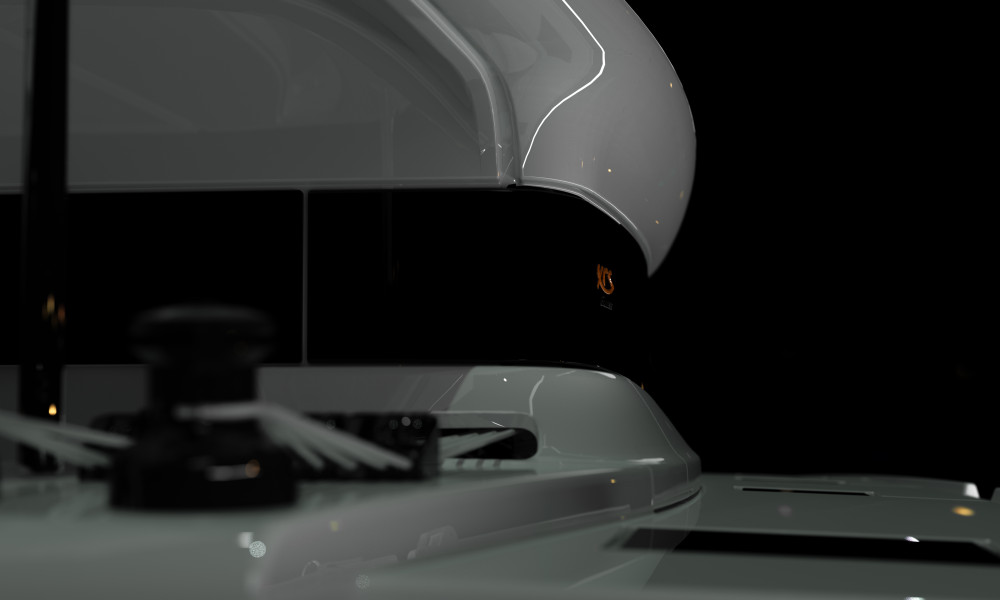 DISTINGUISHING FEATURE: AFT TWIN HELM STATIONS
