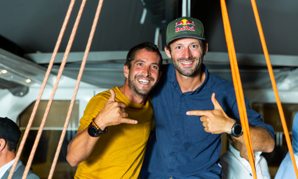 the excess 11 catamaran delivery to excess challenge winner
