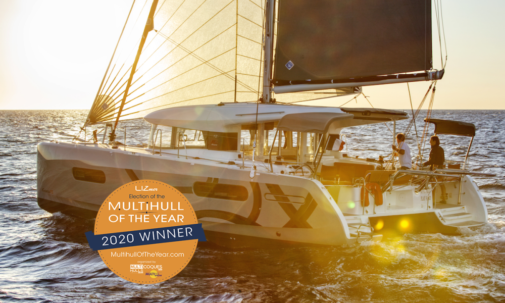 Die Excess 12 ist der Multihull of the Year 2020!